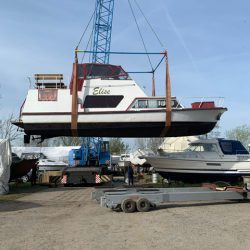 Motorboot KB 12a Werft Königstein BJ. 1977