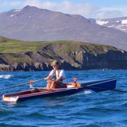 Coastal Einer Ruderboot