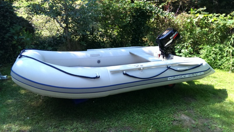 Gebrauchte 5 Ps Motoren schlauchboot quicksilver 340 mit suzuki 5 ps 4takt motor Gebrauchte 5 Ps Motoren schlauchboot quicksilver 340 mit suzuki 5 ps 4takt motor