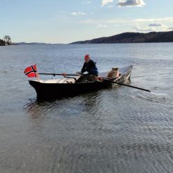 Ruderjolle Whitehall Ruderboot mit Rollsitz